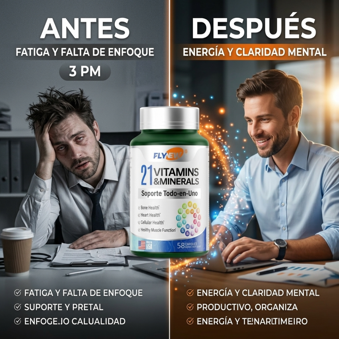 RECUPERA TU ENERGÍA, ENFOQUE Y RENDIMIENTO DIARIO