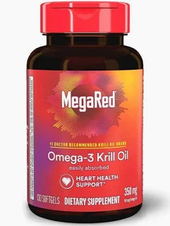 NaturaMedix™ MegaRed Omega 3 Krill Oil – 80 cápsulas